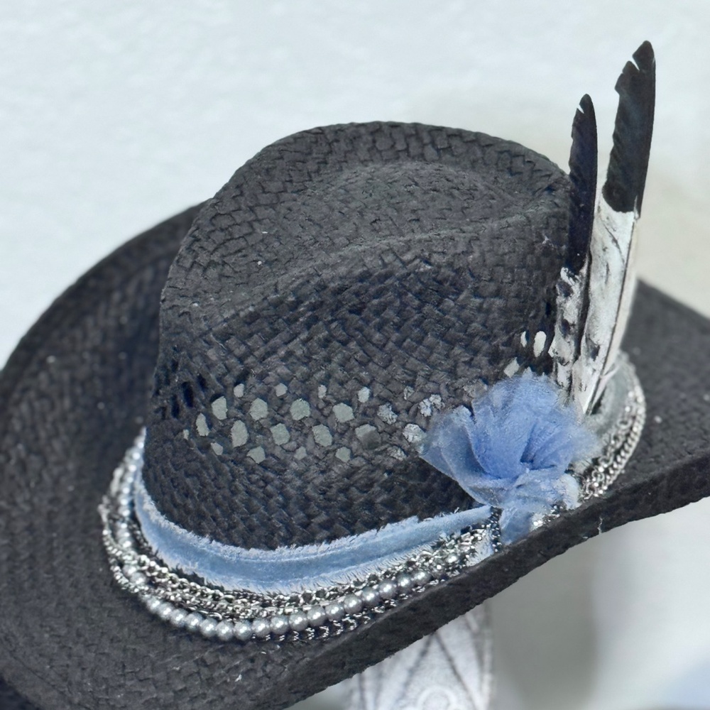 Cowboy Straw Hat View 4
